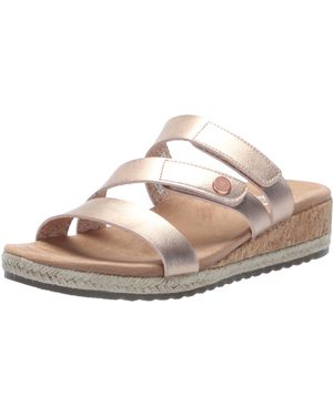 Skechers Martha Stewart Breezie-shiny Luster Wedge Sandal - Black