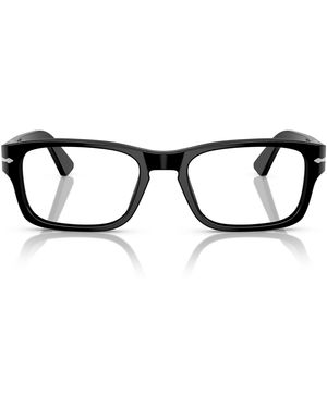Persol Po3364v Rectangular Prescription Eyewear Frames - Black