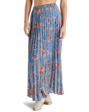 Steve Madden Apparel Coppola Skirt Blue