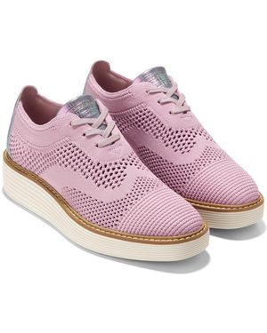 Cole Haan Original Grand Platform Stitchlite Oxford - Pink