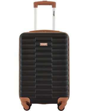 Wrangler 22" Outrider Hardside Carry-on Luggage - Black