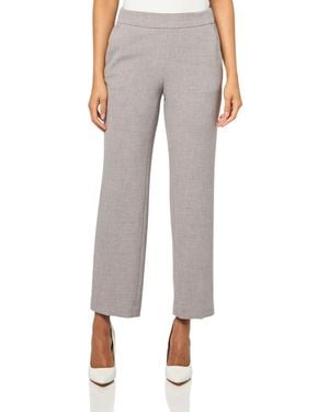 Kasper Pull On Elastic Back Trouser - Gray