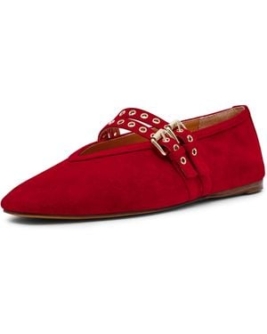 Steve Madden Lydia Ballet Flat - Red