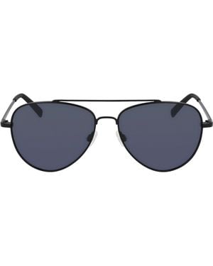 Nautica Matte Black With Solid Smoke Polarized