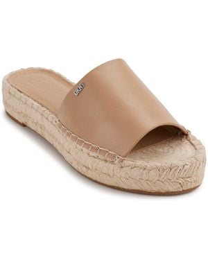 DKNY Womens Footwear Slide,new Nude - Natural