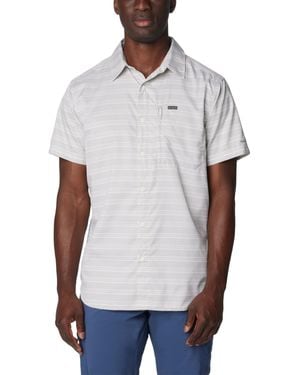 Columbia Silver Ridge Utility Lite Novelty Short Sleeve - White