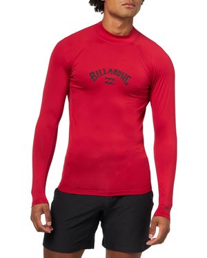 Billabong Arch Pf Ls Scarlet Xx-large - Red