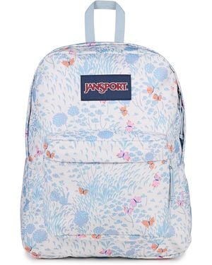 Jansport Superbreak One Backpack - Durable, Lightweight Bag With 1 Main Compartment, Front Utility Pocket With Built-in - Blue