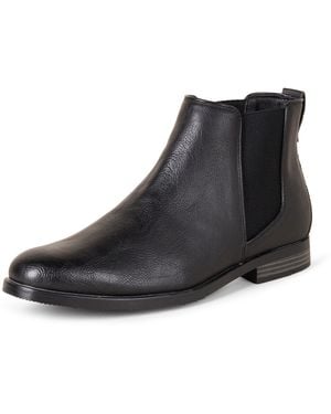 Amazon Essentials Stivaletto Chelsea Uomo - Nero