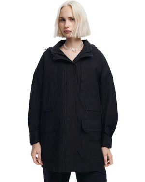 Desigual Classic Coat - Blue
