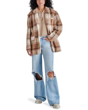 Steve Madden Apparel Nana Blazer Coat - Blue