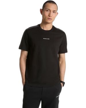 Michael Kors Logo Tape Tee - Black