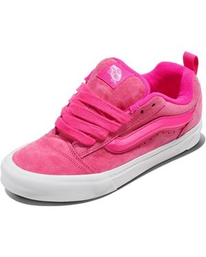 Vans Knu Skool Skate Shoe - Pink