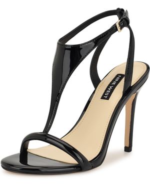 Nine West Dey Heeled Sandal - Black