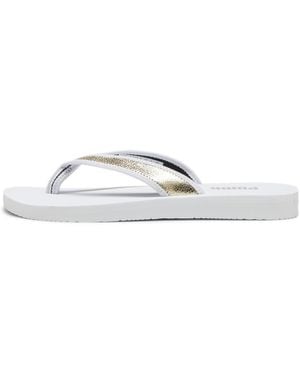 PUMA Sandy Flip Slide Sandal - White
