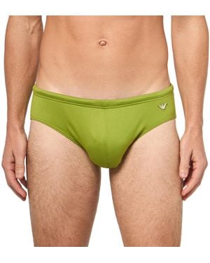 Emporio Armani Standard Classic Swim Brief - Green