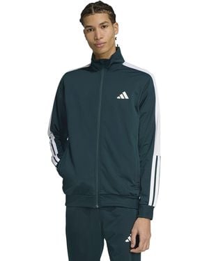 adidas Tall Size Colorblock Track Top - Blue