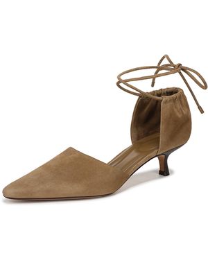 Vince S Sarai Pump Sahara Brown Suede 8.5 M