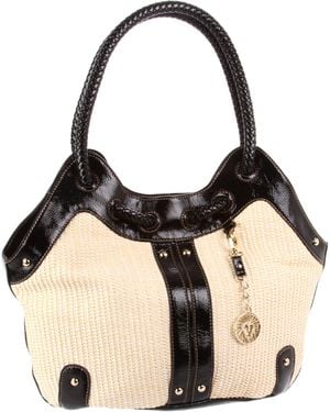 Anne Klein Cut Out Lion Hobo,black,one Size - Natural