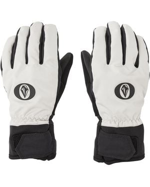 Volcom Crail Pipe Park Lightweight Snowboard Glove - White
