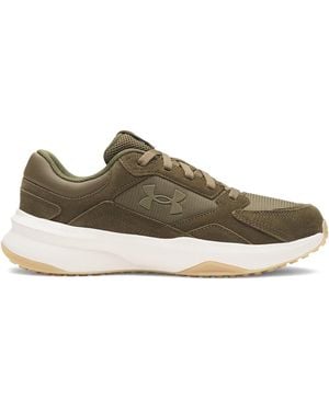 Under Armour Edge Suede Training Shoes S Trainers Expedition Green 11 Uk