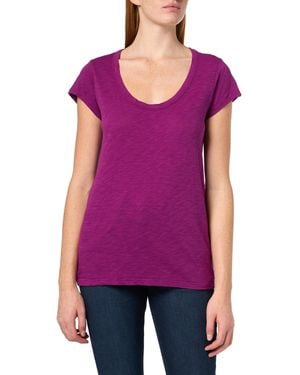 Velvet By Graham & Spencer Kira Velvet Originals Tee - Purple