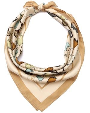 COACH Originals Printed Silk Bandana - Metallic