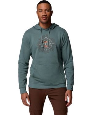 Columbia S Phg Topo Hunt Hoodie - Blue