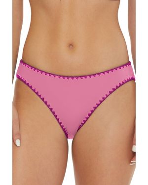 Lucky Brand Lucky Standard Marbella Hipster Bikini Bottom - Purple