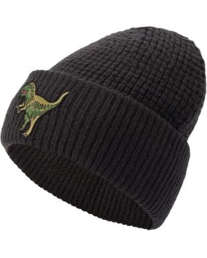 COACH S Rexy Patch Thermal Beanie - Black