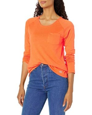 Dickies Cooling Long Sleeve T-shirt - Orange