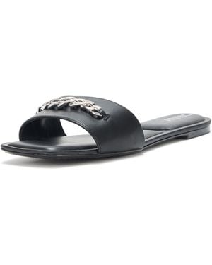 DKNY Everyday Cushioned Insole Dania-flat Slide Sandal - Black