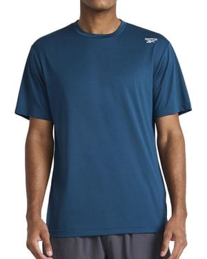 Reebok 's Sprint Short Sleeve T-shirt - Blue