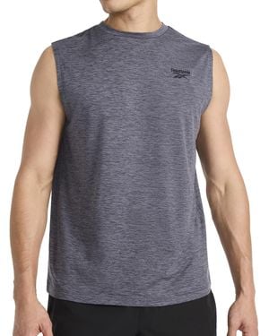 Reebok 's Elite Sleeveless Crewneck T-shirt - Blue