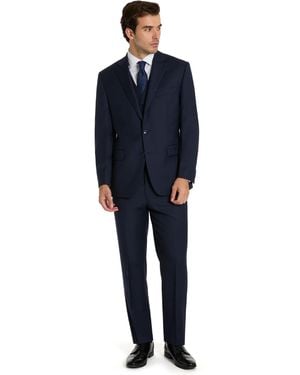 Michael Kors Navy Solid Classic Sport Coats|navy,50xl - Blue