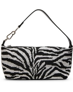 Steve Madden Beaded Shoulder Bag Emersyn Schultertasche mit Perlen - Schwarz