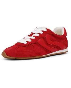 Steve Madden Abbi Sneaker - Red