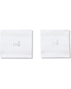 Under Armour Adult Lightweight Terry Wristband, - White