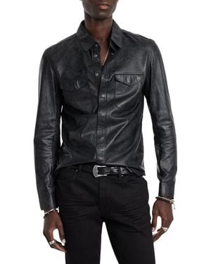 John Varvatos Travis Shirt Jacket - Black