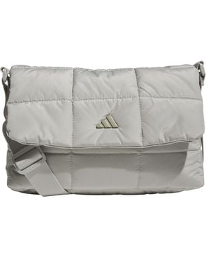adidas Quilted Crossbody - Gray