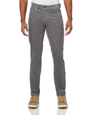 Brooks Brothers Slim Fit Stretch Five-pocket Corduroy Pants - Gray