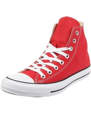 Converse Chuck Taylor All Star Canvas High Top - Red