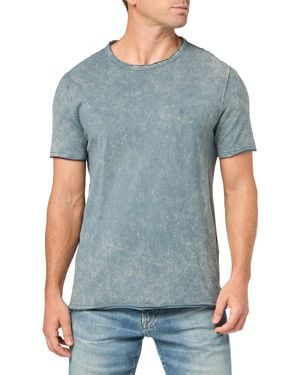 John Varvatos Mercier Tee (Steel) T Shirt - Blue