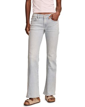 Lucky Brand Mid Rise Sweet Flare - Gray