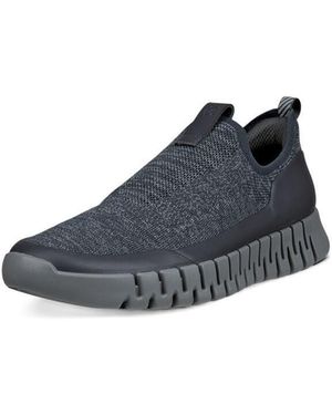 Ecco Gruuv Easy Slip On Sneaker - Blue