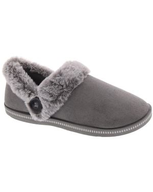 Skechers Cozy Campfire-Fresh Toast Slipper - Grigio