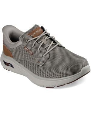 Skechers Usa Arch Fit Crosser-ruger Sneaker - Gray