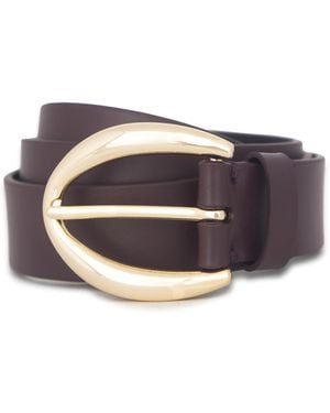 Vince 30mm Calf Leather Belt - Multicolor