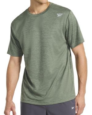 Reebok 's Compass Short Sleeve Crewneck T-shirt - Green