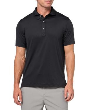 Brooks Brothers Performance Series Spread Collar Polo Shirt Caviar - Black